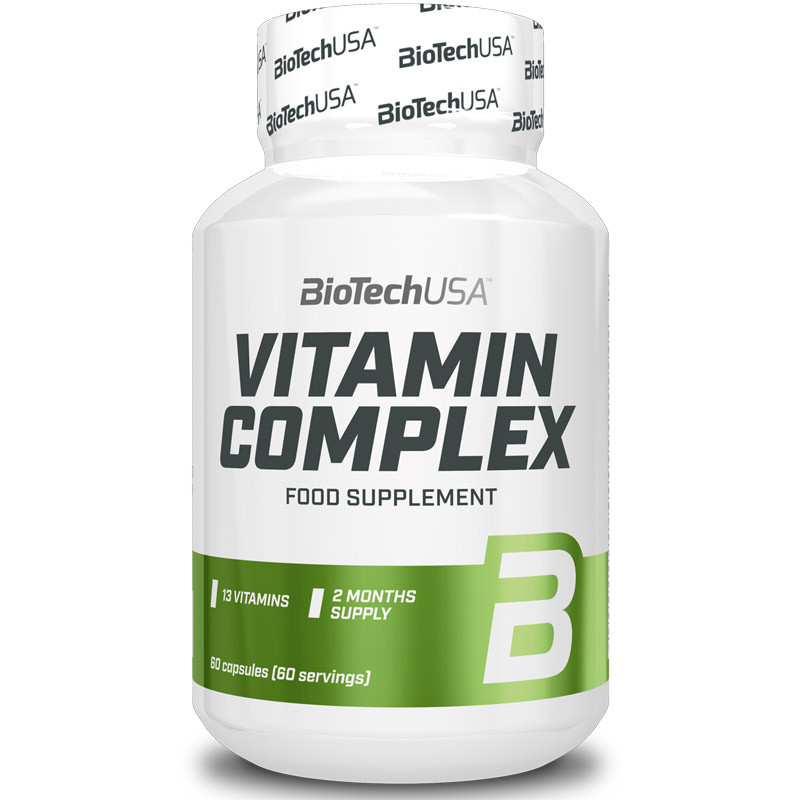 Vitamin Complex 60 kapsułek, Biotech Usa – kompleks witamin i minerałow dla  Twojego zdrowia!