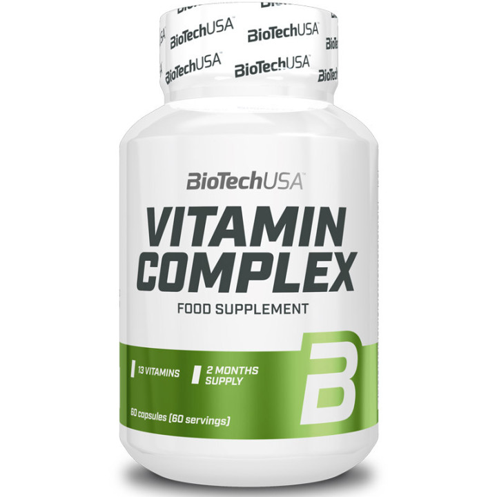 Vitamin Complex 60 kapsułek, Biotech Usa – kompleks witamin i minerałow dla Twojego zdrowia!