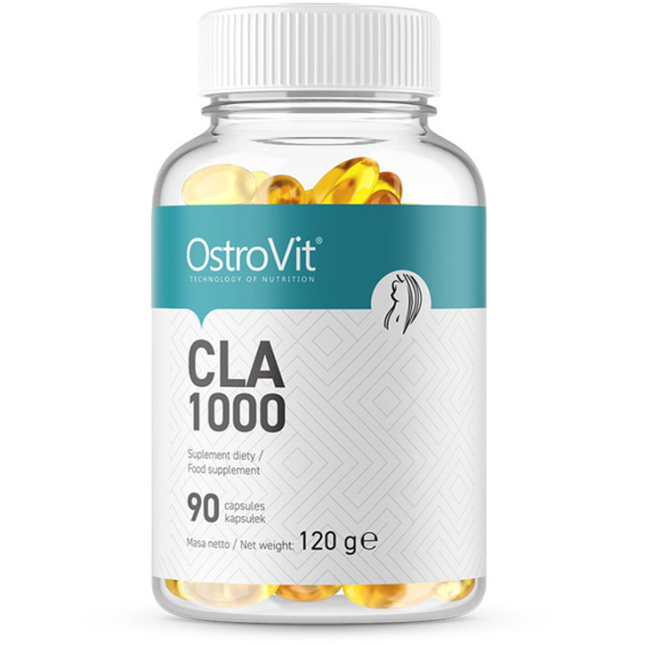 Cla 1000 90 kapsułek, Ostrovit – efektywne odchudzanie i wszechstronne działanie prozdrowotne!