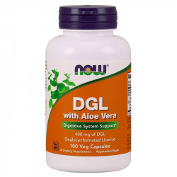 NOW DGL With Aloe Vera...