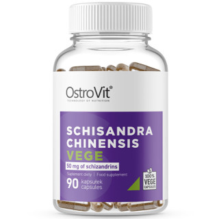 Schisandra Chinensis Vege 90 kapsułek, Ostrovit – ekstrakt z owoców Cytryńca Chińskiego standaryzowany na wysoką zawartość schiz