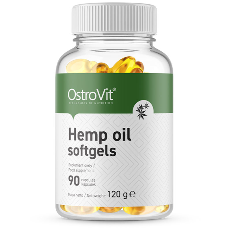 OSTROVIT Hemp Oil Softgels 90caps
