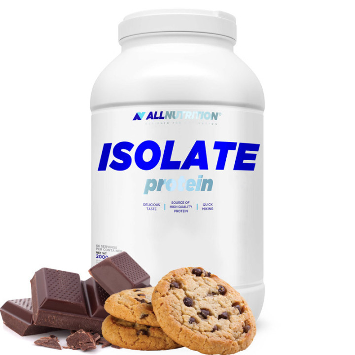Isolate Protein 2000g, Allnutrition – świetnej jakości izolat białka serwatki z wysoką zawartością BCAA i glutaminy!
