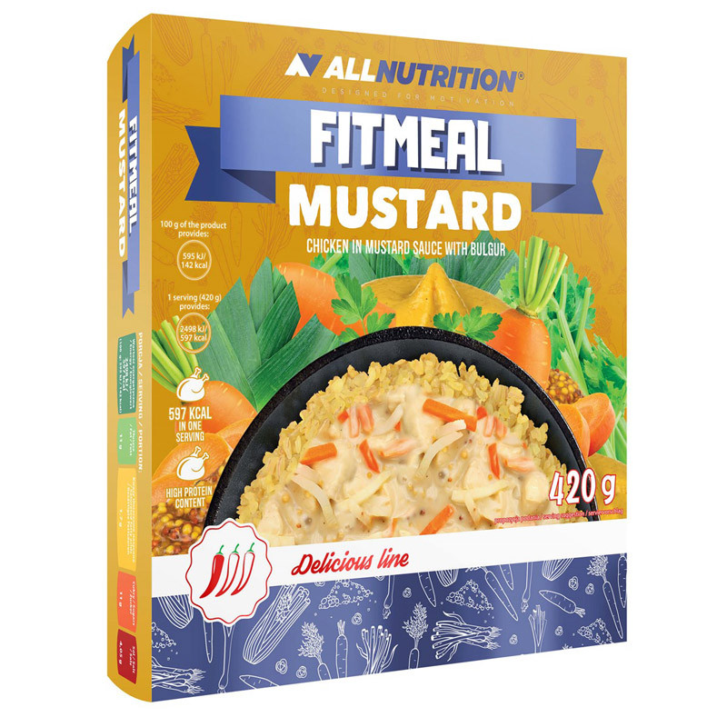 ALLNUTRITION Fitmeal Mustard 420g