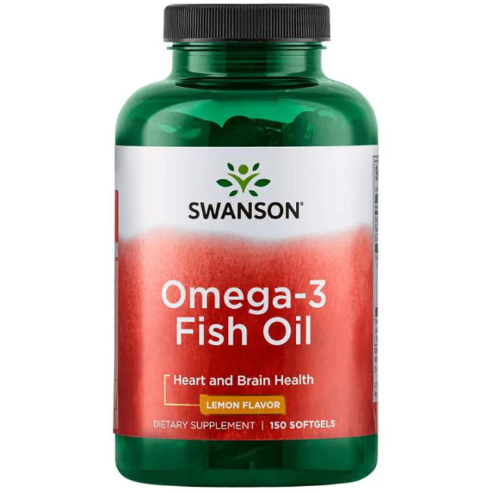 Omega-3 Fish Oil 150 kapsułek, Swanson – aż 1000mg oleju z ryb w każdej kapsułce!