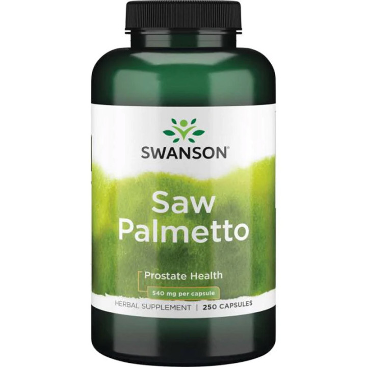 Saw Palmetto 250 kapsuek, Swanson - stosowany jest w profilaktyce przerostu gruczołu krokowego u mężczyzn!