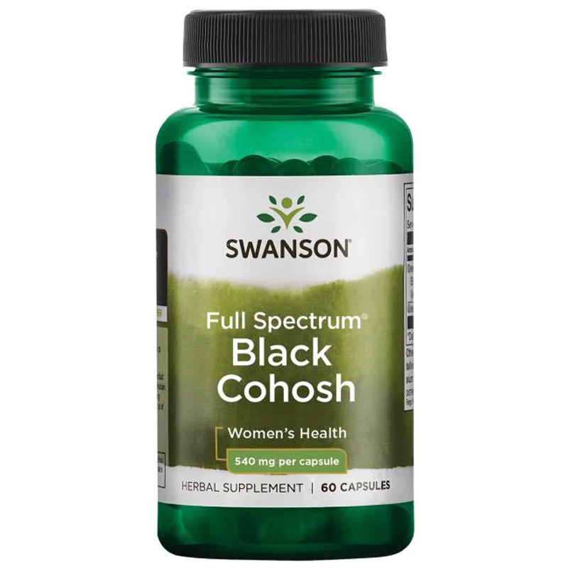 SWANSON Black Cohosh 540mg 60caps
