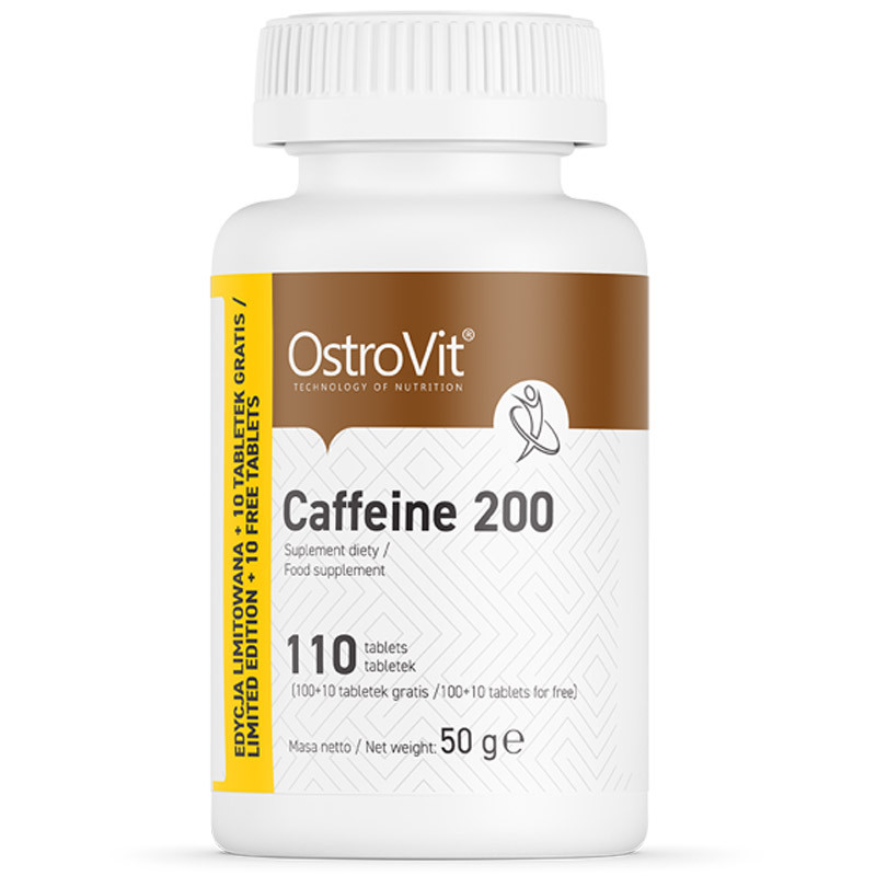OSTROVIT Caffeine 200 Limited Edition 110tabs