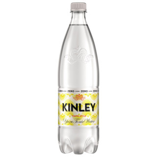 Kinley Zero Cukru Napój Gazowany 1l, Kinley – delikatny tonik o smaku owoców cytrusowych bez cukru!