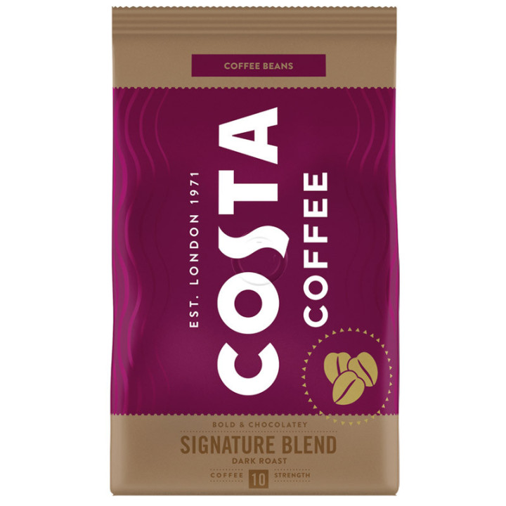 Coffee Signature Blend Dark Roast Bold&Chocolate 500g, Costa – ciemno palona mieszanka arabiki i robusty!