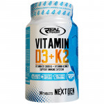 REAL PHARM Vitamin D3+K2 90tabs
