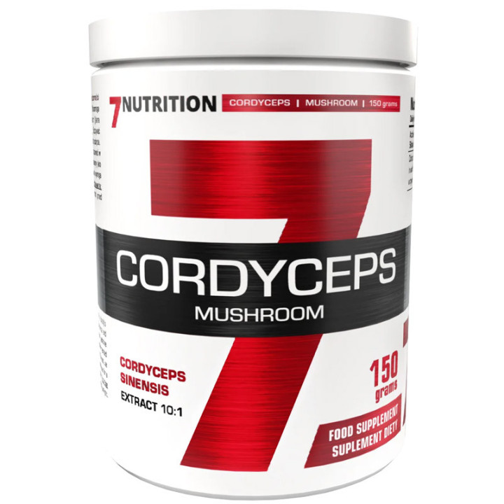 Cordyceps Mushroom 150g, 7Nutrition – skoncentrowany ekstrakt z Maczużnika chińskiego!