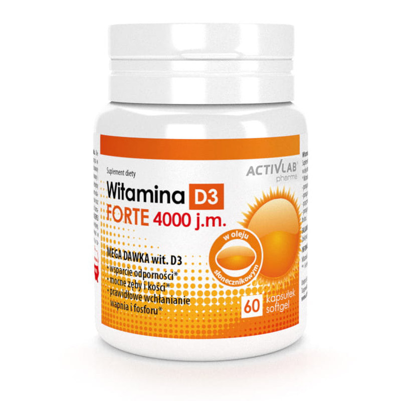 ACTIVLAB Witamina D3 Forte 4000 j.m. 60caps