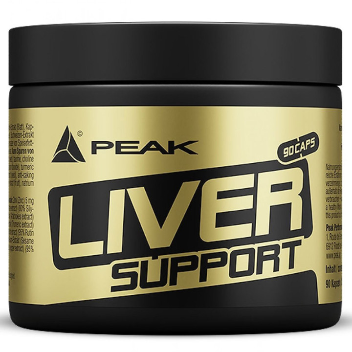 Liver Support 90 kapsułek, Peak – optymalne wsparcie wątroby!