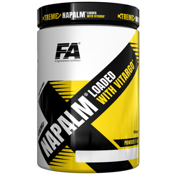 Xtreme Napalm® Loaded With Vitargo® 1000g, Fitness Authority – najnowszej generacji preparat przedtreningowy!