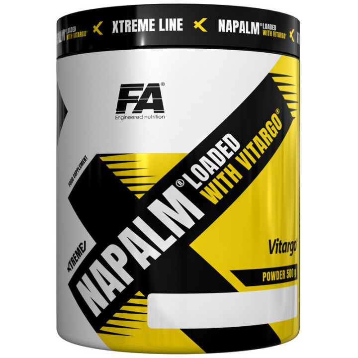 Fitness Authority Xtreme Napalm Loaded With Vitargo 500g - Sklep internetowy TANIE ODŻYWKI