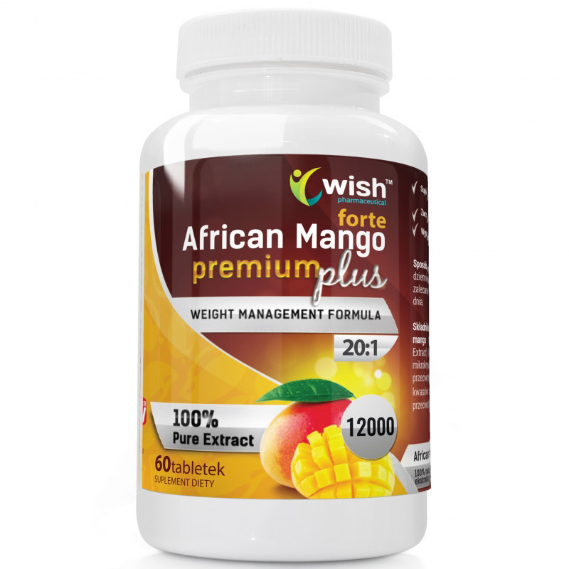 WISH African Mango Premium Plus Forte 60tabs