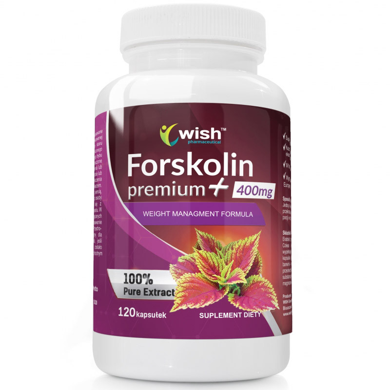 WISH Forskolin Premium+ 400mg 120caps