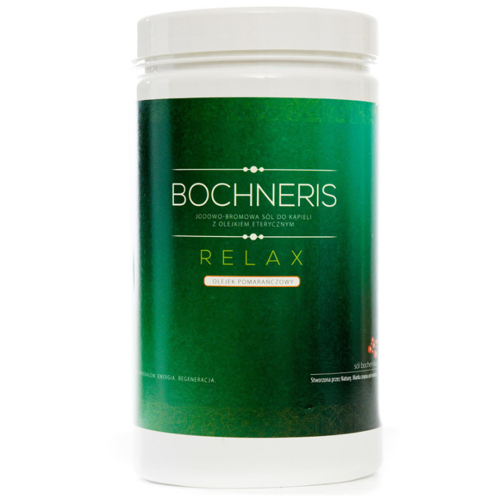 Bochneris Relax Jodowo-Bromowa Sól Do Kąpieli 1400g, Soli Bocheńskiej – naturalny sposób na wewnętrzny spokój!