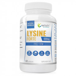 WISH Lysine Forte 500mg 60caps