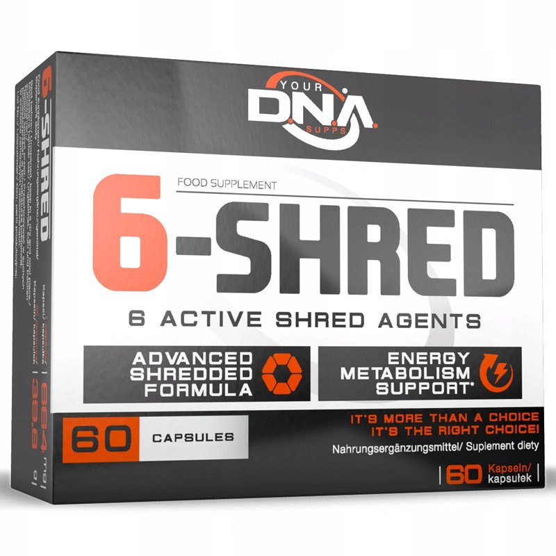 DNA 6-Shred 60caps