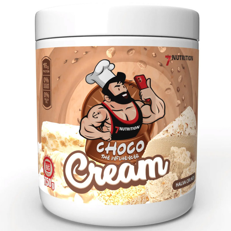 7NUTRITION Choco The Influencer Cream Halva Crunch 750g