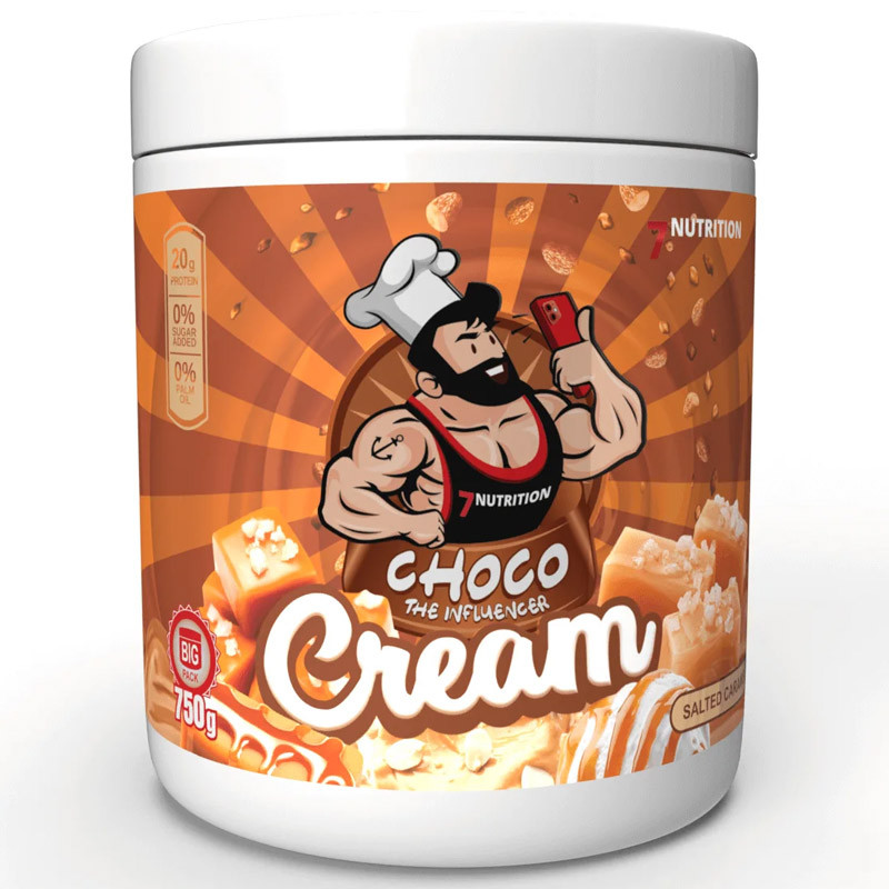 7NUTRITION Choco The Influencer Cream Salted Caramel Crunch 750g