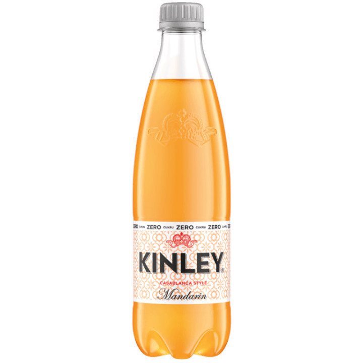 Kinley Zero Cukru Napój Gazowany 500ml, Kinley – delikatny tonik o smaku owoców cytrusowych bez cukru!