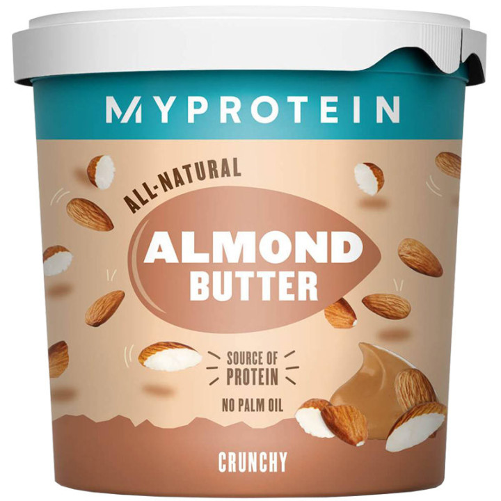 MYPROTEIN Almond Butter 1000g Masło Migdałowe-pyszne masło bez dodatku cukru i soli
