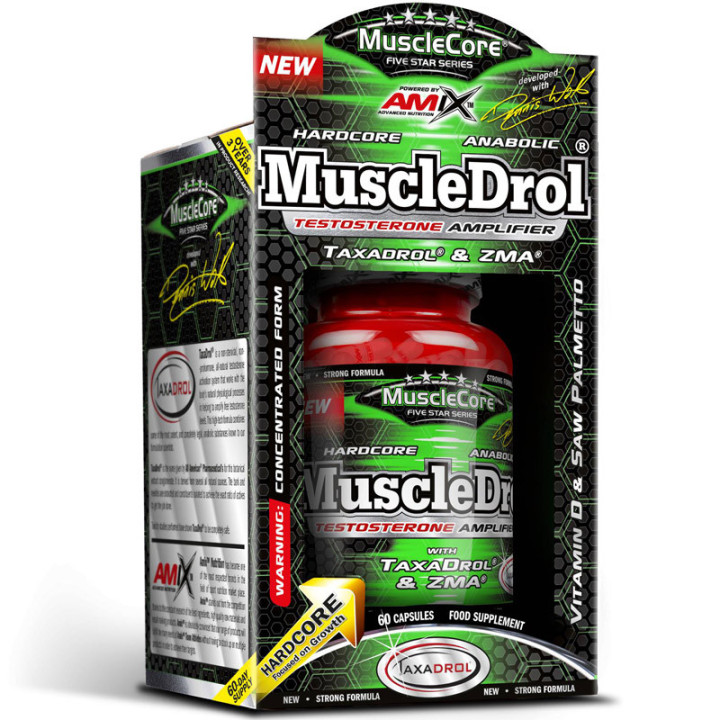 Muscle Drol 60 kapsułek, Amix – skuteczny booster z bogatym składem!
