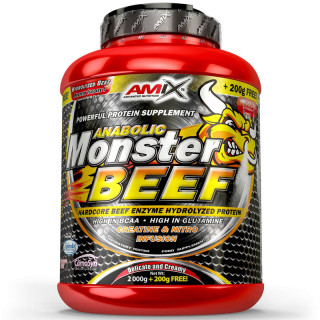 Anabolic Monster Beef 2000g, Amix – hydrolizat białka wołowego błyskawicznie przyswajalny przez organizm!