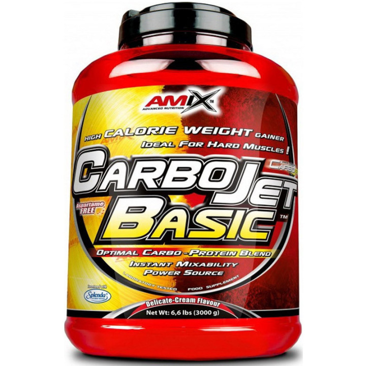 Carbo Jet Basic 3000g, Amix – gainer wpływający na rozbudowę masy mięśniowej!