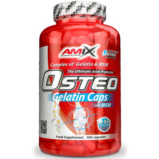Osteo Gelatin Caps With Msm 200 kapsułek, Amix – skuteczny produkt wspierający zdrowie i kondycję stawów!