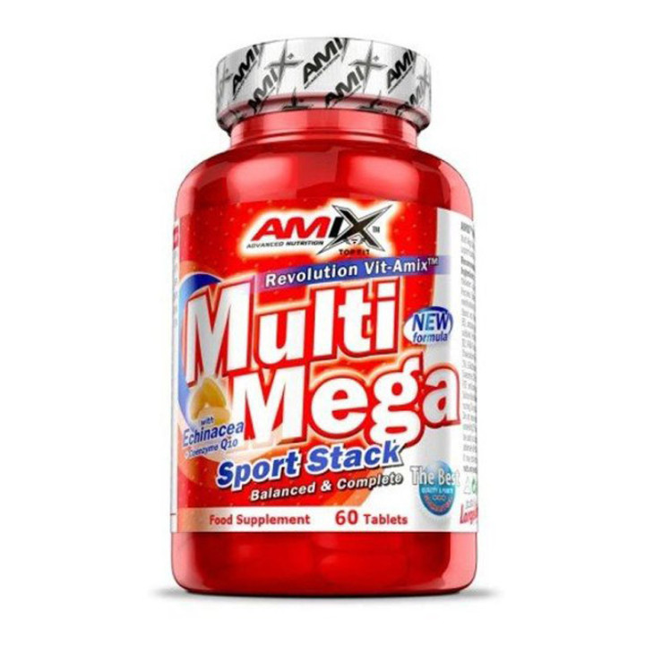 Multi Mega Sport Stack 60 tabletek, Amix – multiwitaminy i minerały dla wsparcia Twojego organizmu!