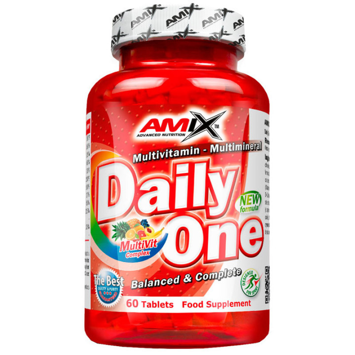 Daily One 60 tabletek, Amix – uchroń swój organizm przed niedboorami witamin i minerałów z Amix!