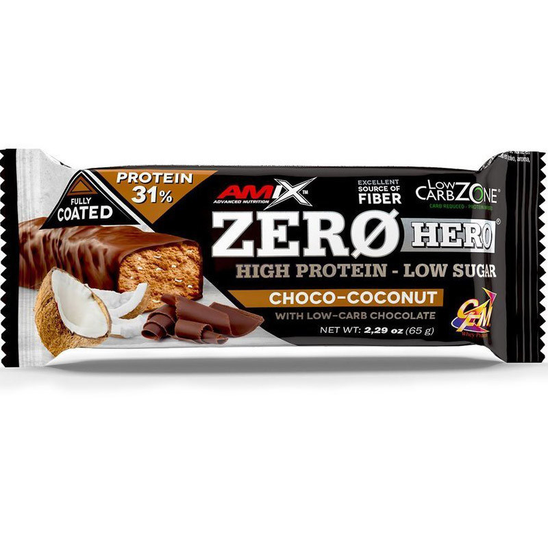 AMIX Zero Hero Protein Bar 65g BATON BIAŁKOWY