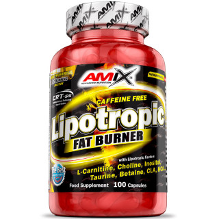Lipotropic Fat Burner 100 kapsułek, Amix – spalacz tłuszczu, który pomoże Ci zrzucić zbędne kilogramy!