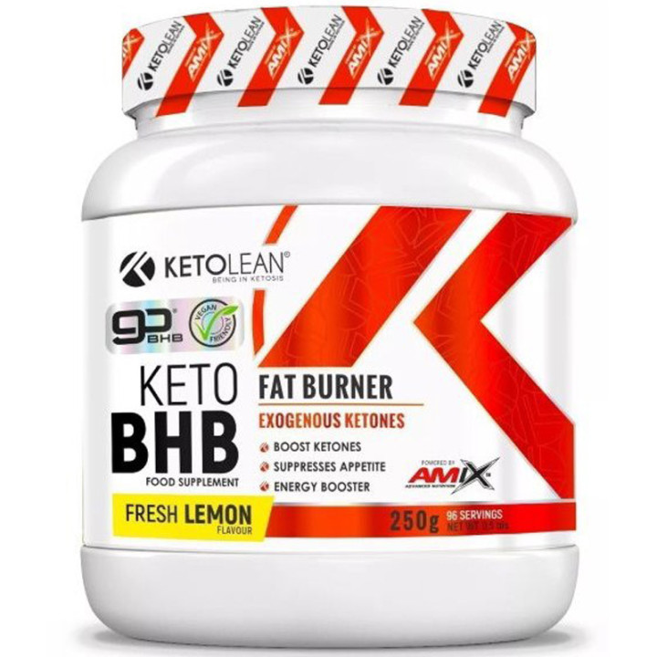 KetoLean Keto BHB 250g, Amix – łatwo przyswajalne ketony!