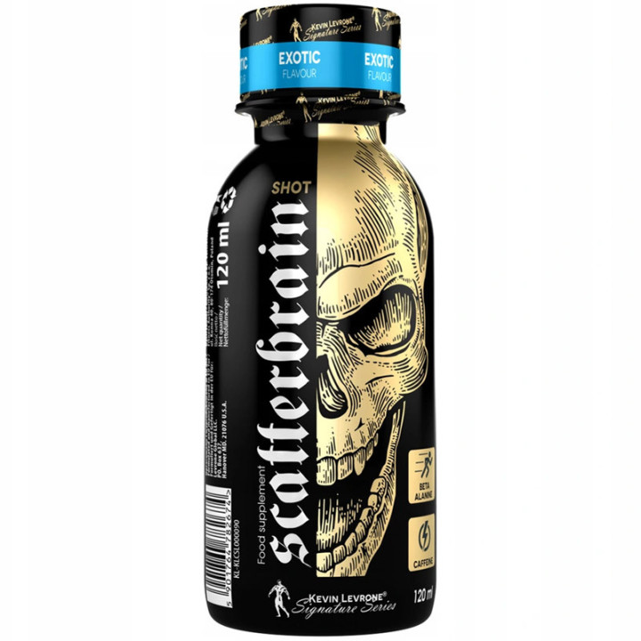 Scatterbrain Shot 120ml, Kevin Levrone - poręczna wersja znanego i lubianego suplementu Scatterbrain z Levrone Signature Series!