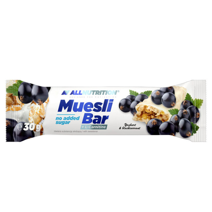 Muesli Bar 30g, Allnutrition – baton energetyczny na bazie musli z dodatkiem suszonych owoców!