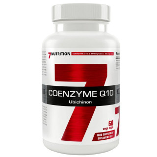 Coenzyme Q10 60 kapsułek wegańskich, 7Nutrition – wpływającego pozytywnie na serce oraz ogólne zdrowie organizmu!