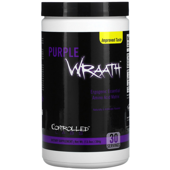 Purple Wraath 384g, Controlled Labs – świetna regeneracja!