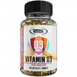 REAL PHARM Vitamin D3 4000 IU 60caps