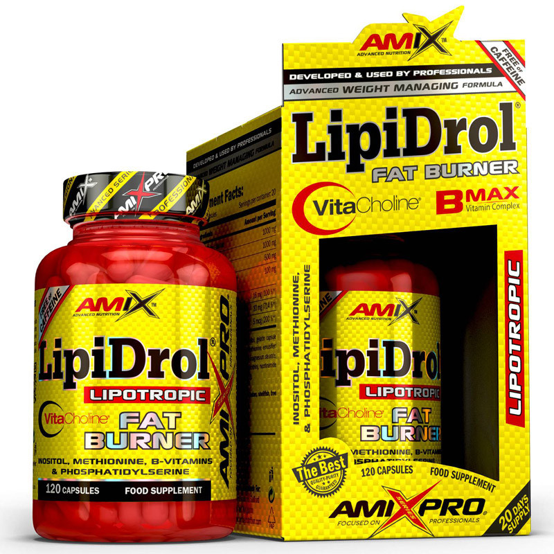 AMIX LipiDrol Lipotropic 120caps