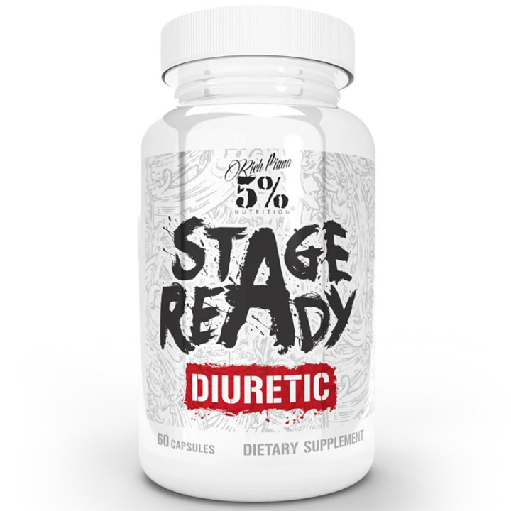 Stage Ready Diuretic 60 kapsułek, 5% Nutrition – skuteczny diuretyk!