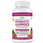 NORDIC NATURALS Kids Nordic Flora Probiotic Gummies With Prebiotics 60gummies