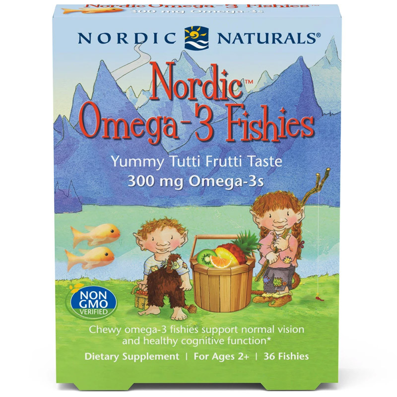 NORDIC NATURALS Nordic Omega-3 Fishies 36fishies
