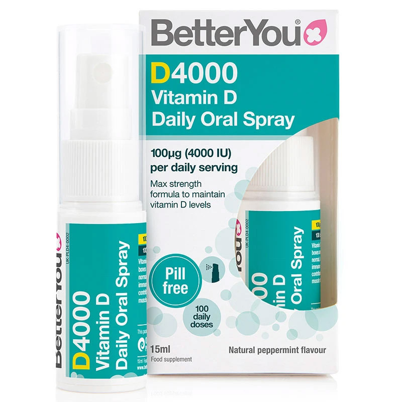 BETTERYOU 4000 Vitamin D Daily Oral Spray 15ml