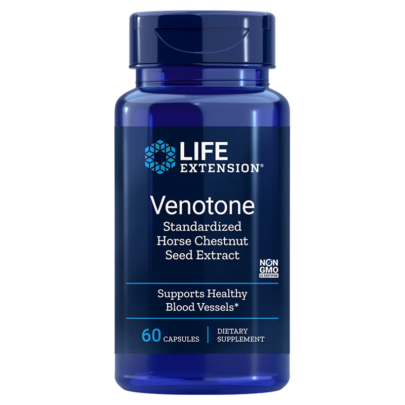 LIFE EXTENSION Venotone Standardized Horse Chestnut Seed Extract 60caps