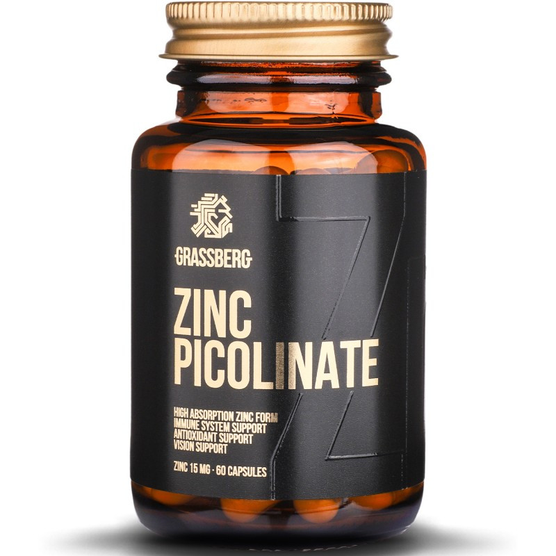 GRASSBERG Zinc Picolinate 60caps